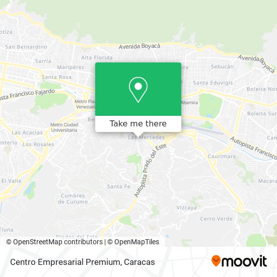 Centro Empresarial Premium map