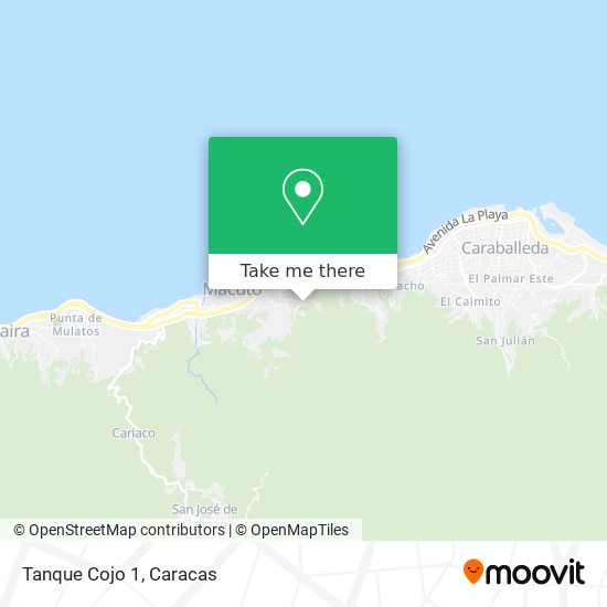 Tanque Cojo 1 map