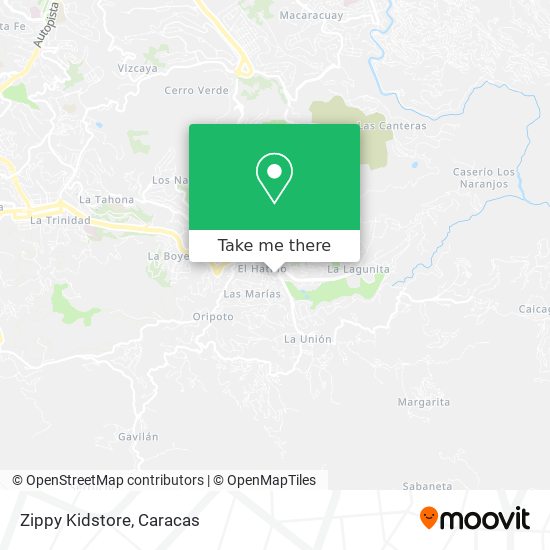 Zippy Kidstore map