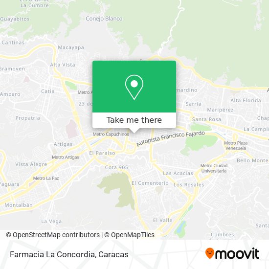 Farmacia La Concordia map