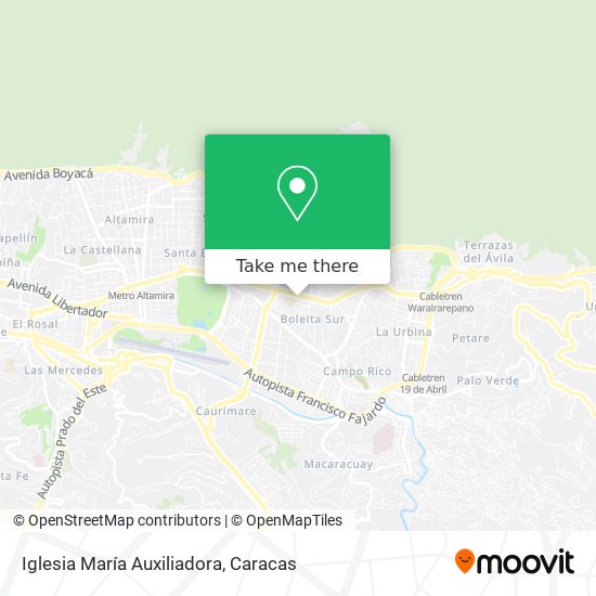 Iglesia María Auxiliadora map