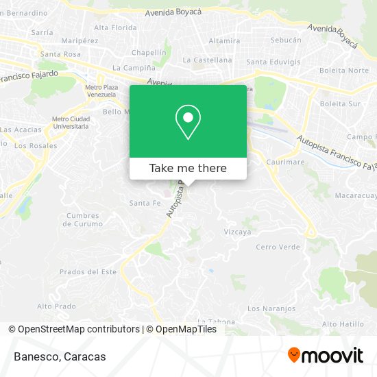 Banesco map