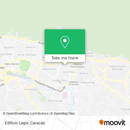 Edificio Legis map