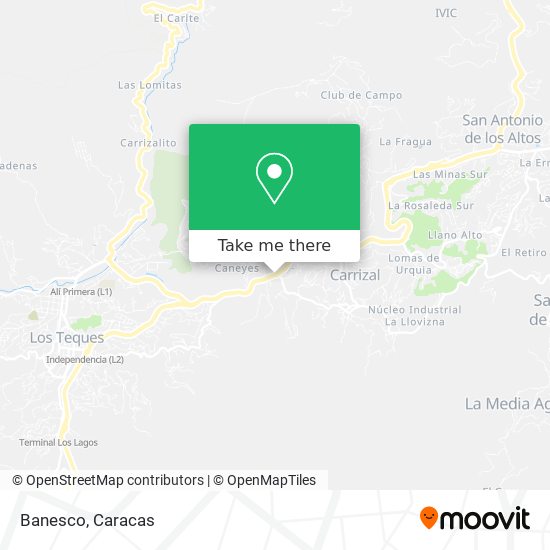 Banesco map