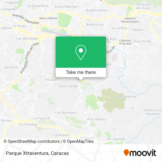 Parque Xtraventura map
