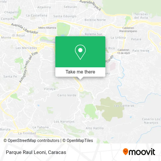 Mapa de Parque Raul Leoni