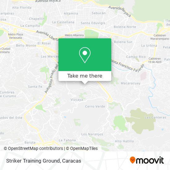 Striker Training Ground map