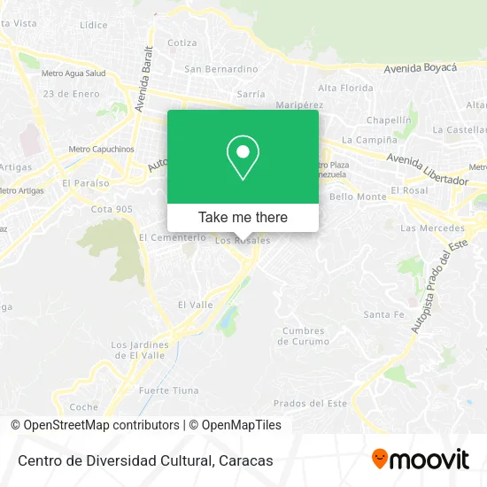 Centro de Diversidad Cultural map