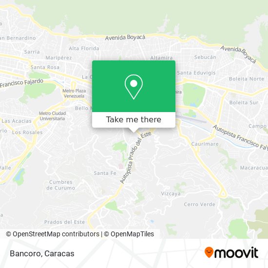 Bancoro map