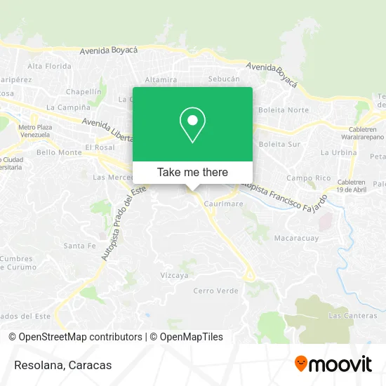 Resolana map