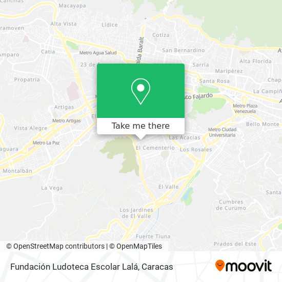 Fundación Ludoteca Escolar Lalá map