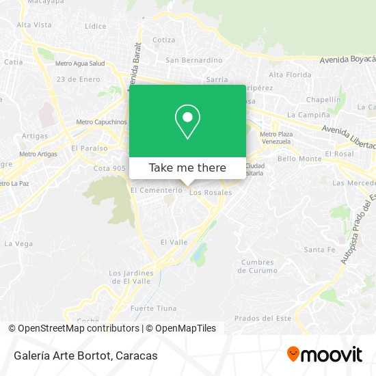 Galería Arte Bortot map