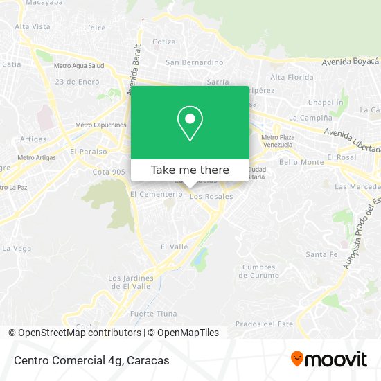 Centro Comercial 4g map