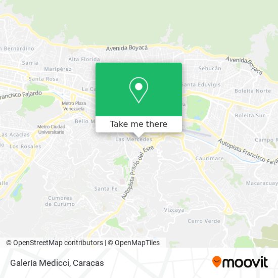 Galería Medicci map