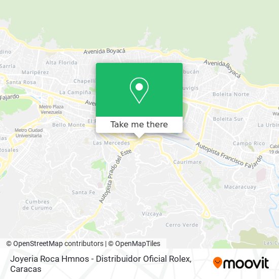 Joyeria Roca Hmnos - Distribuidor Oficial Rolex map