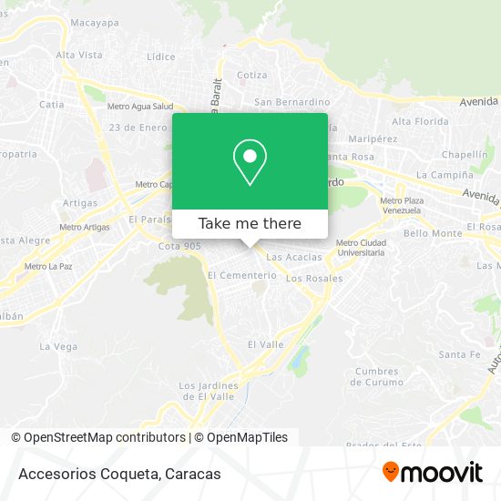 Accesorios Coqueta map