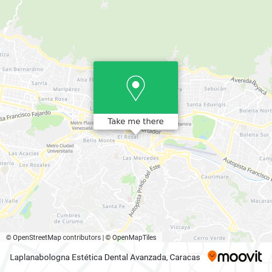 Laplanabologna Estética Dental Avanzada map