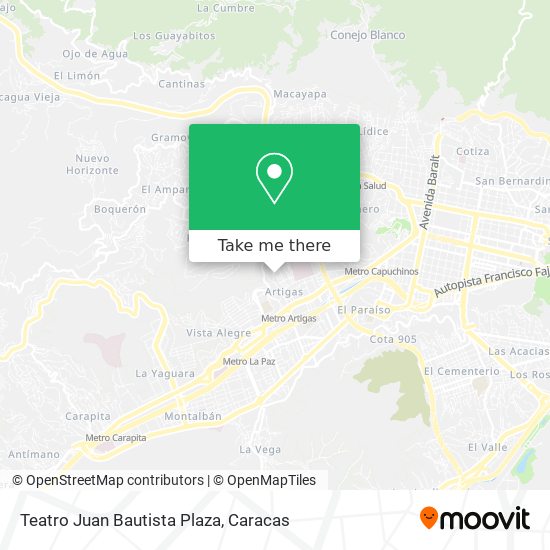 Teatro Juan Bautista Plaza map