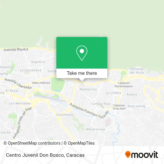 Centro Juvenil Don Bosco map