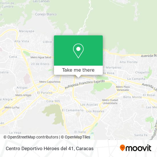 Centro Deportivo Héroes del 41 map