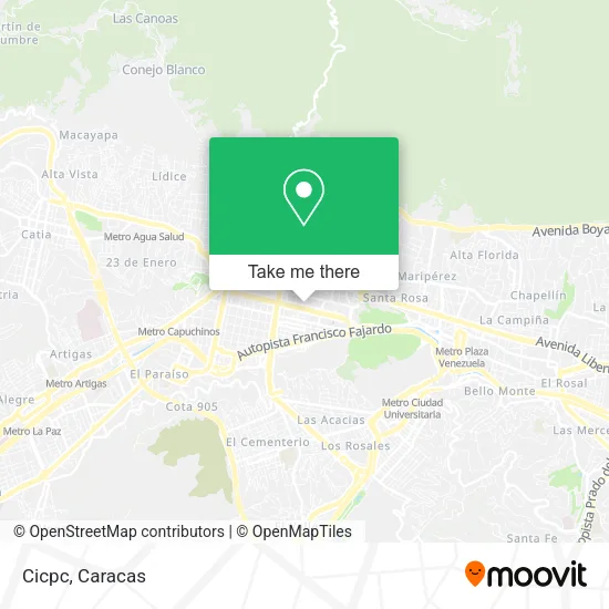 Mapa de Cicpc