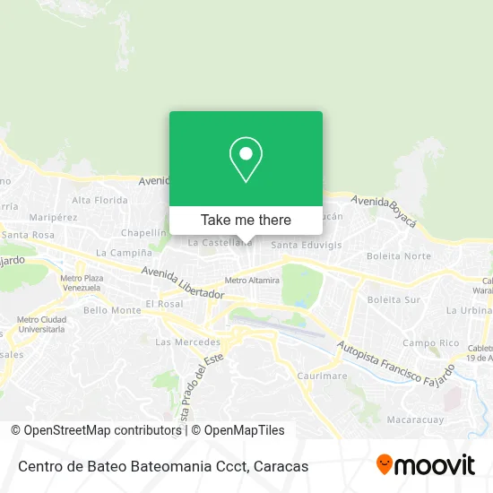 Centro de Bateo Bateomania Ccct map