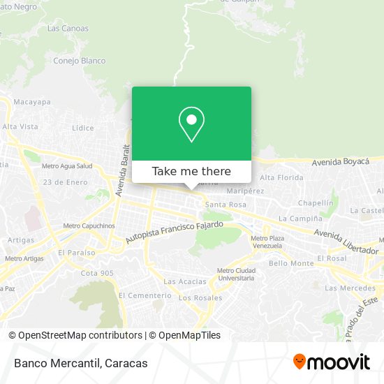 Banco Mercantil map