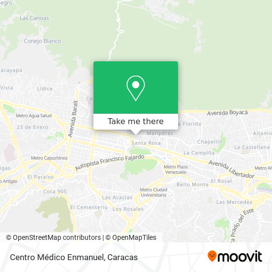 Centro Médico Enmanuel map