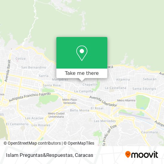 Islam Preguntas&Respuestas map