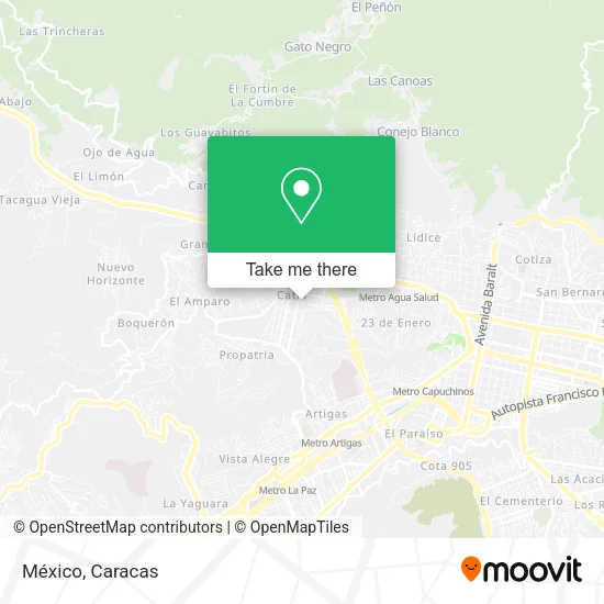 México map