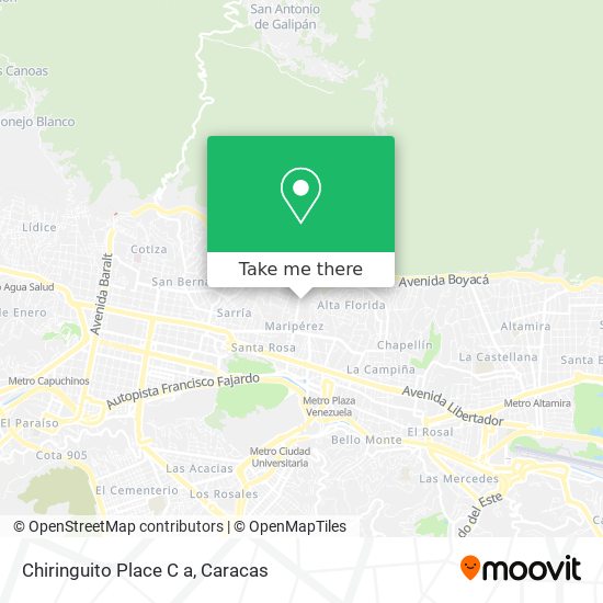 Chiringuito Place C a map