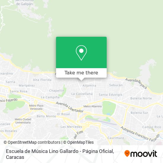 Escuela de Música Lino Gallardo - Página Oficial map