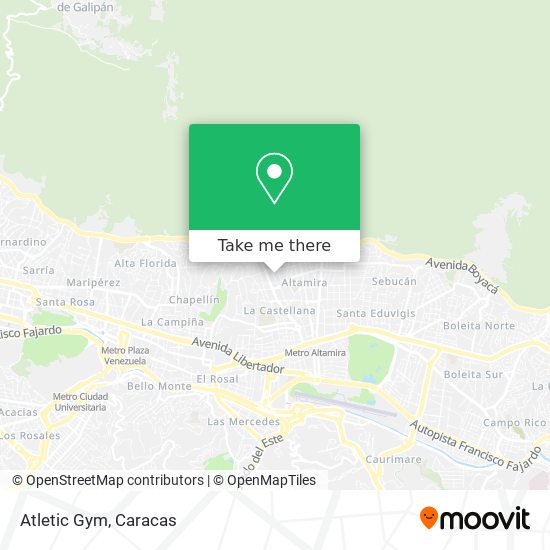 Atletic Gym map