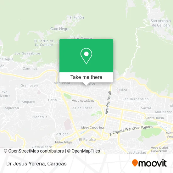 Mapa de Dr Jesus Yerena