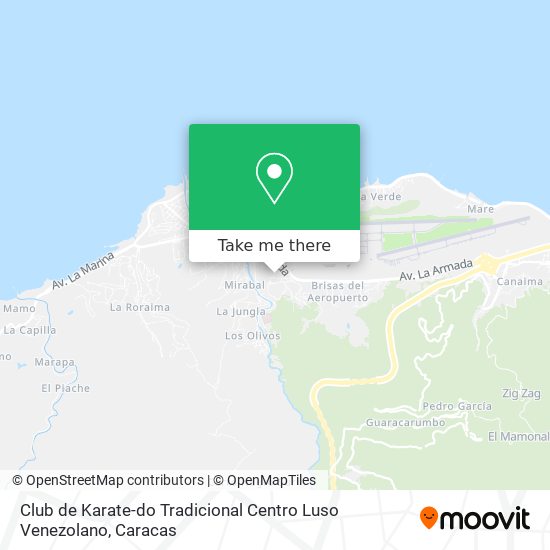 Club de Karate-do Tradicional Centro Luso Venezolano map