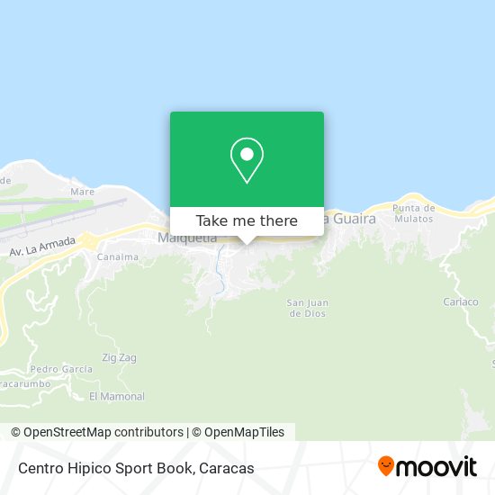 Mapa de Centro Hipico Sport Book