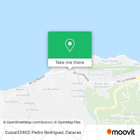 Mapa de Cuzue33402i Pedro Rodriguez