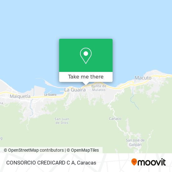 Mapa de CONSORCIO CREDICARD C A