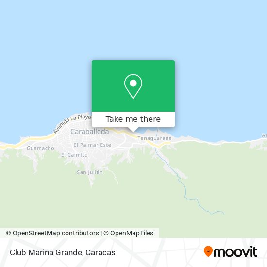 Club Marina Grande map