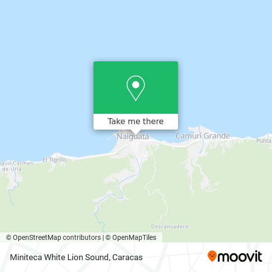 Mapa de Miniteca White Lion Sound