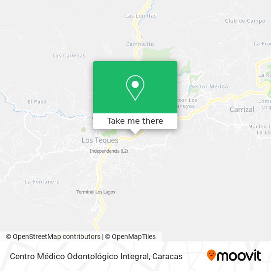 Centro Médico Odontológico Integral map