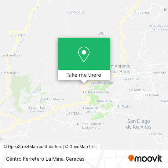 Centro Ferretero La Mina map