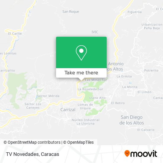 TV Novedades map