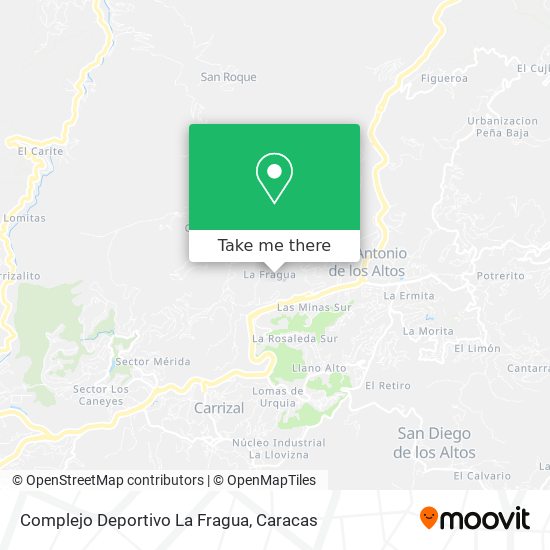Complejo Deportivo La Fragua map