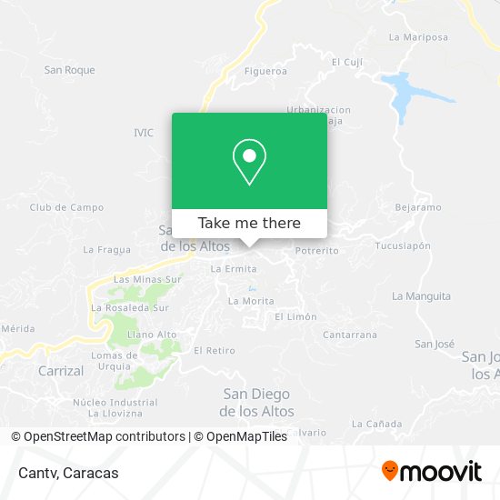 Cantv map