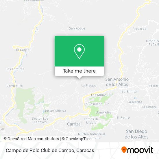 Campo de Polo Club de Campo map