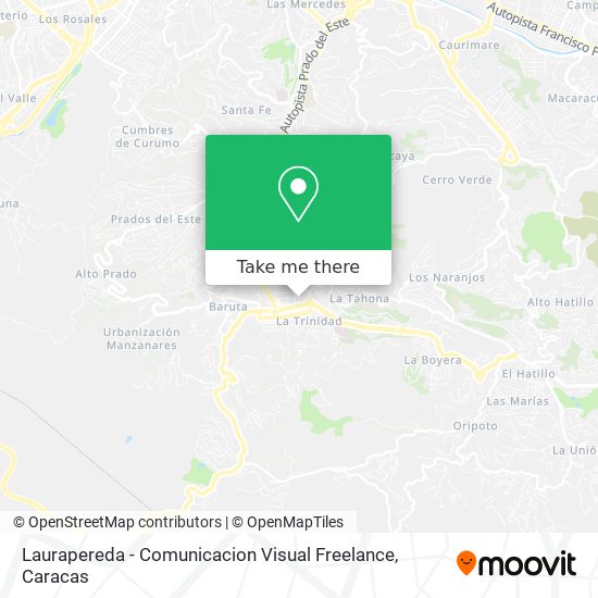 Laurapereda - Comunicacion Visual Freelance map