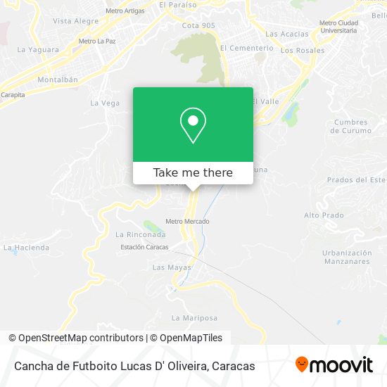 Cancha de Futboito Lucas D' Oliveira map