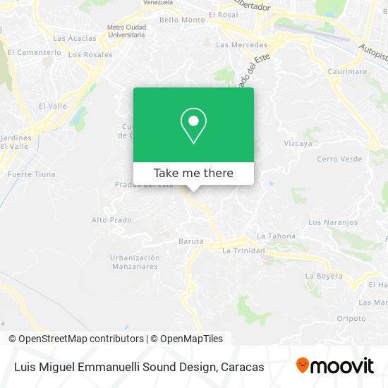 Luis Miguel Emmanuelli Sound Design map