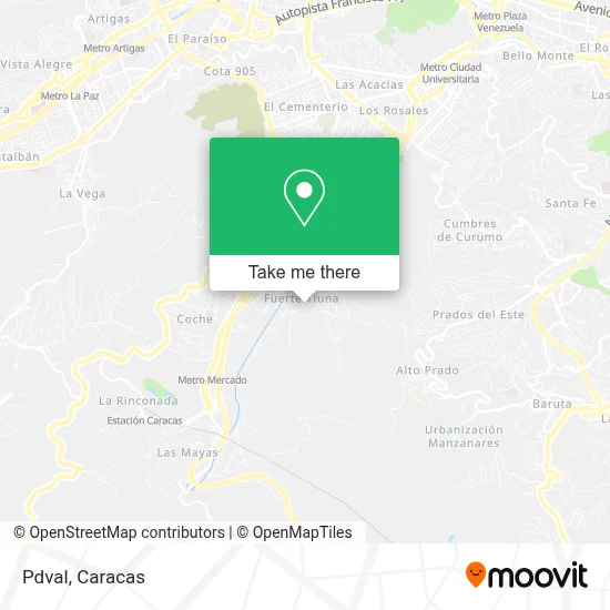 Pdval map